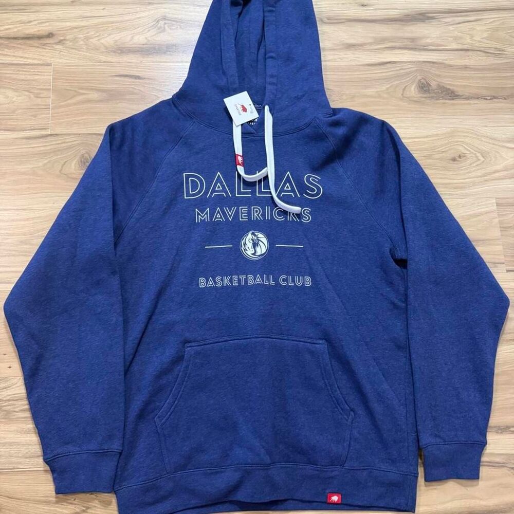 NBA Dallas Mavericks Hoodie Blue baggy Basketball club size XXL